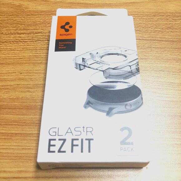 Spigen Galaxy Watch Ultra (47mm) GLAStR EZ FIT Screen Protector 2 Pack AGL08349 - Picture 1 of 3